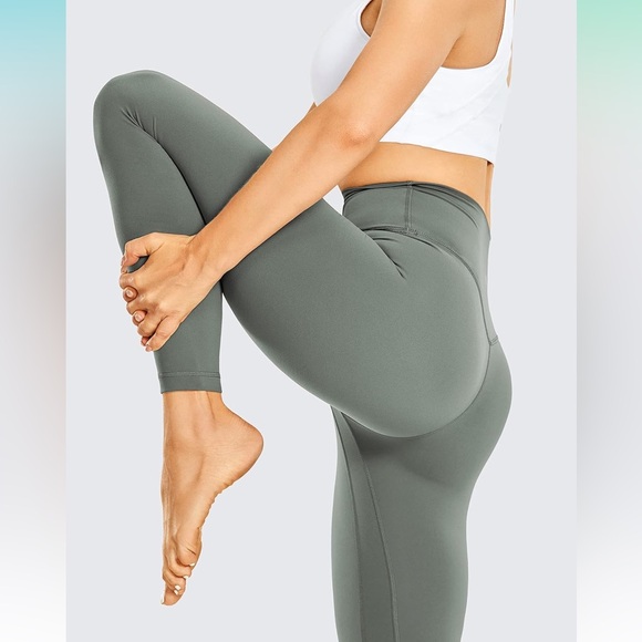 NWT CRZ YOGA High Waisted Tummy Control Leggings - Picture 6 of 16